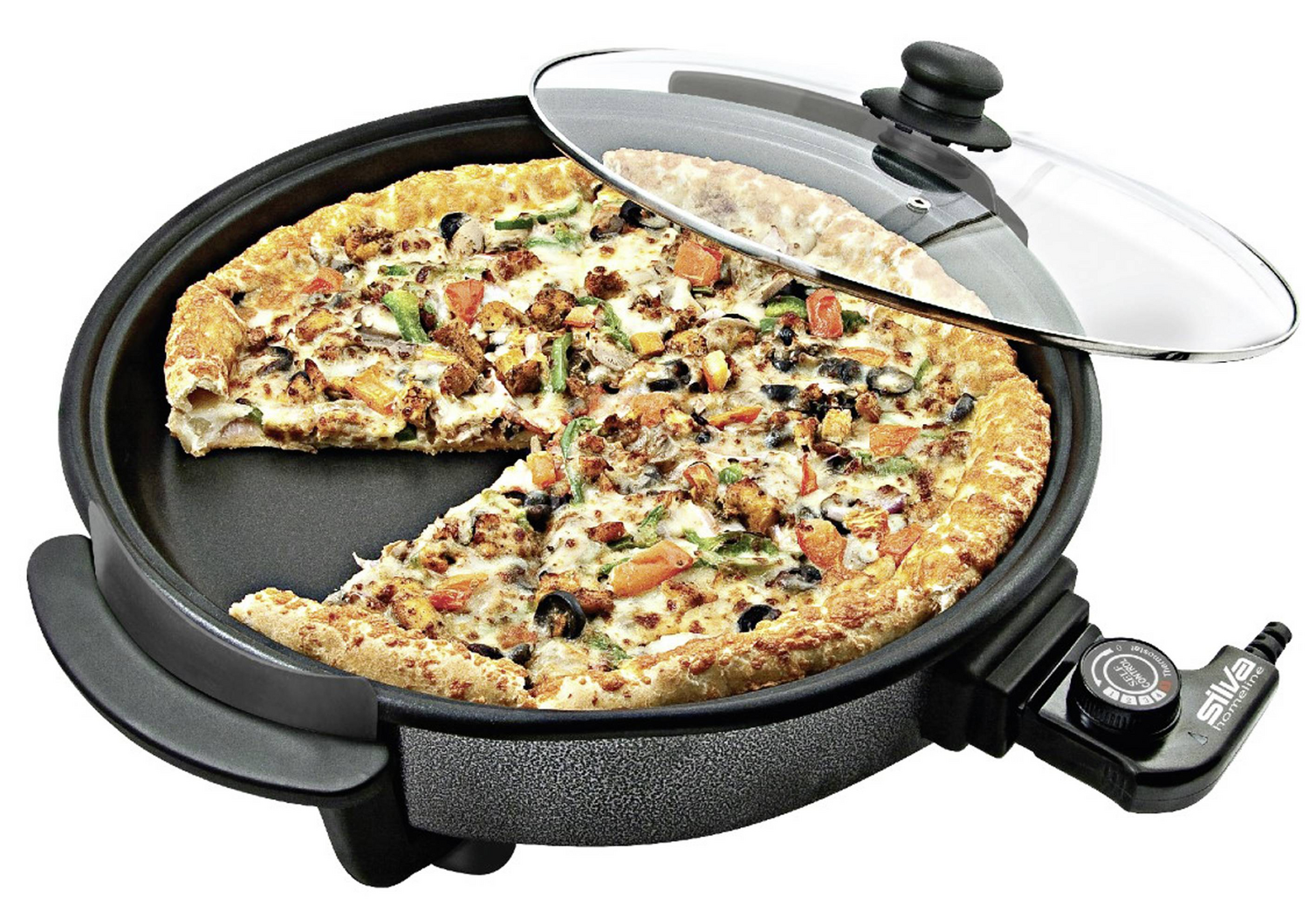 B-Ware Silva Partypfanne Ppf 1503 Pfanne Bratpfanne Warmhalten Brat Pfanne Schwarz