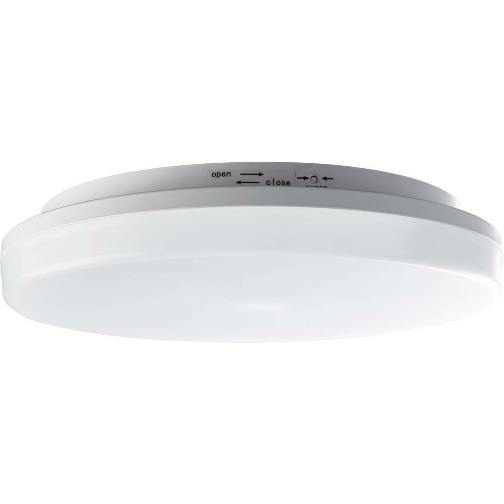 Plafonnier LED Heitronic Pronto 500639 avec détecteur de mouvement, 24 W, blanc chaud, produit reconditionné.