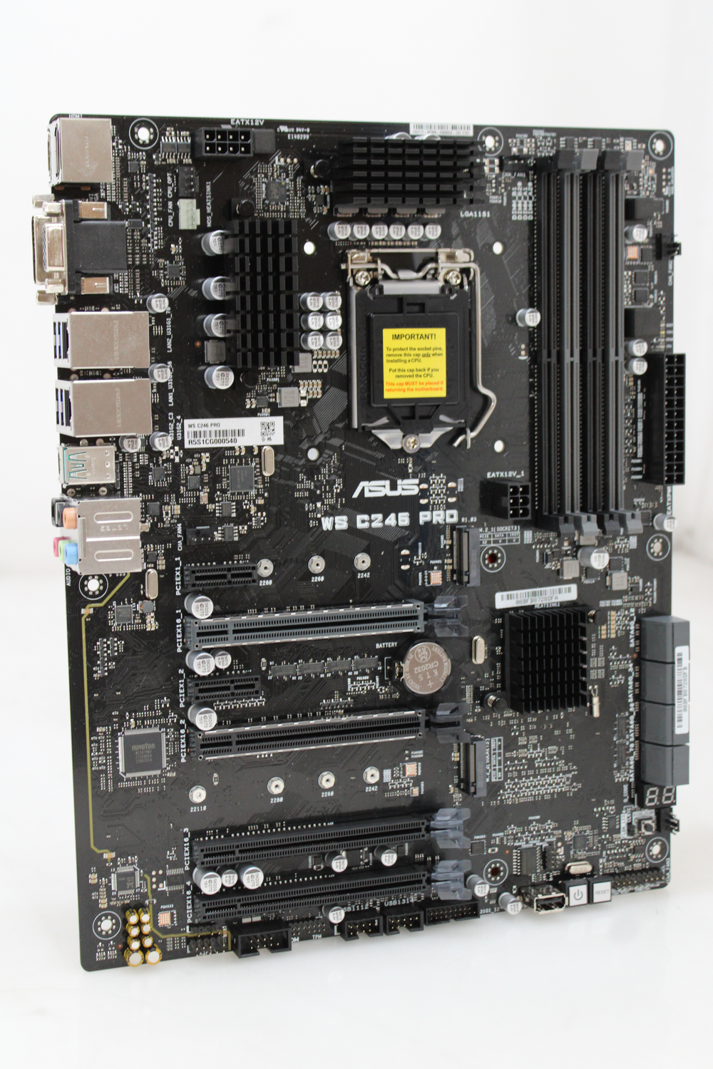 Asus MB WS C246 PRO C246 PCH Mainboard Sockel PC Intel 1151 DEFEKTWARE