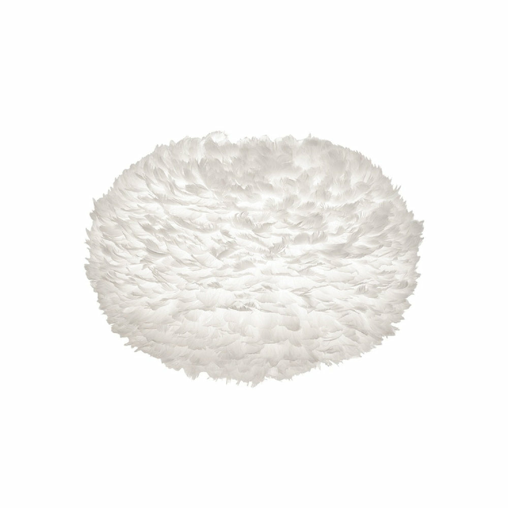 B-Ware Umage Schirm Eos X Large Lampenschirm Ersatzlampenschirm ø 75cm Vogelfedern Weiß