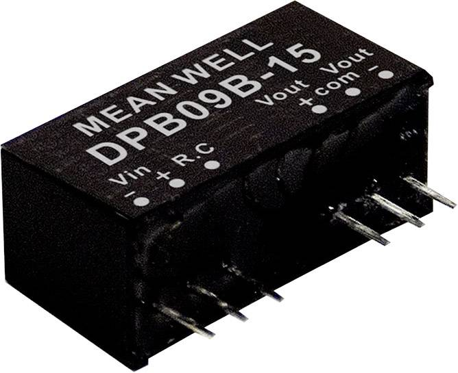 Mean Well DPB09B-05 800 mA 9 W DC/DC-Wandlermodul Wandler 9 STÜCK