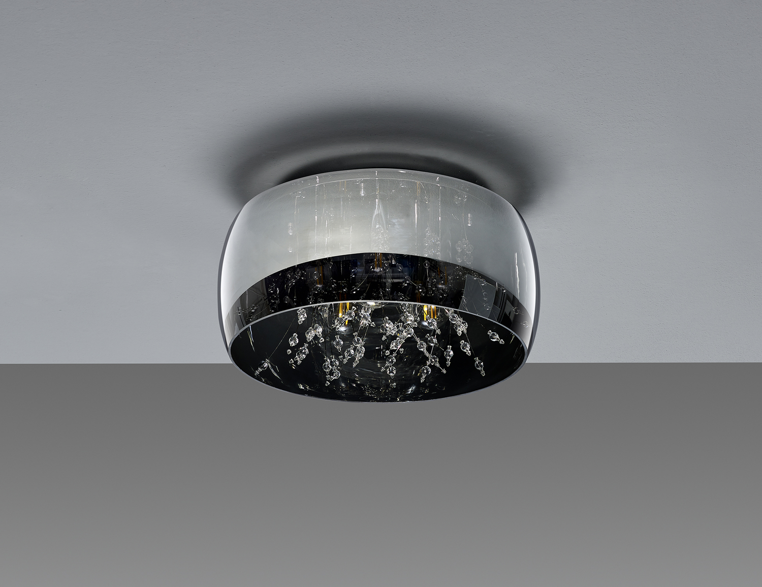 B-Ware Trio Lighting Deckenlampe Crystel Deckenlampe Deckenleuchte Leuchte Lampe ø34cm