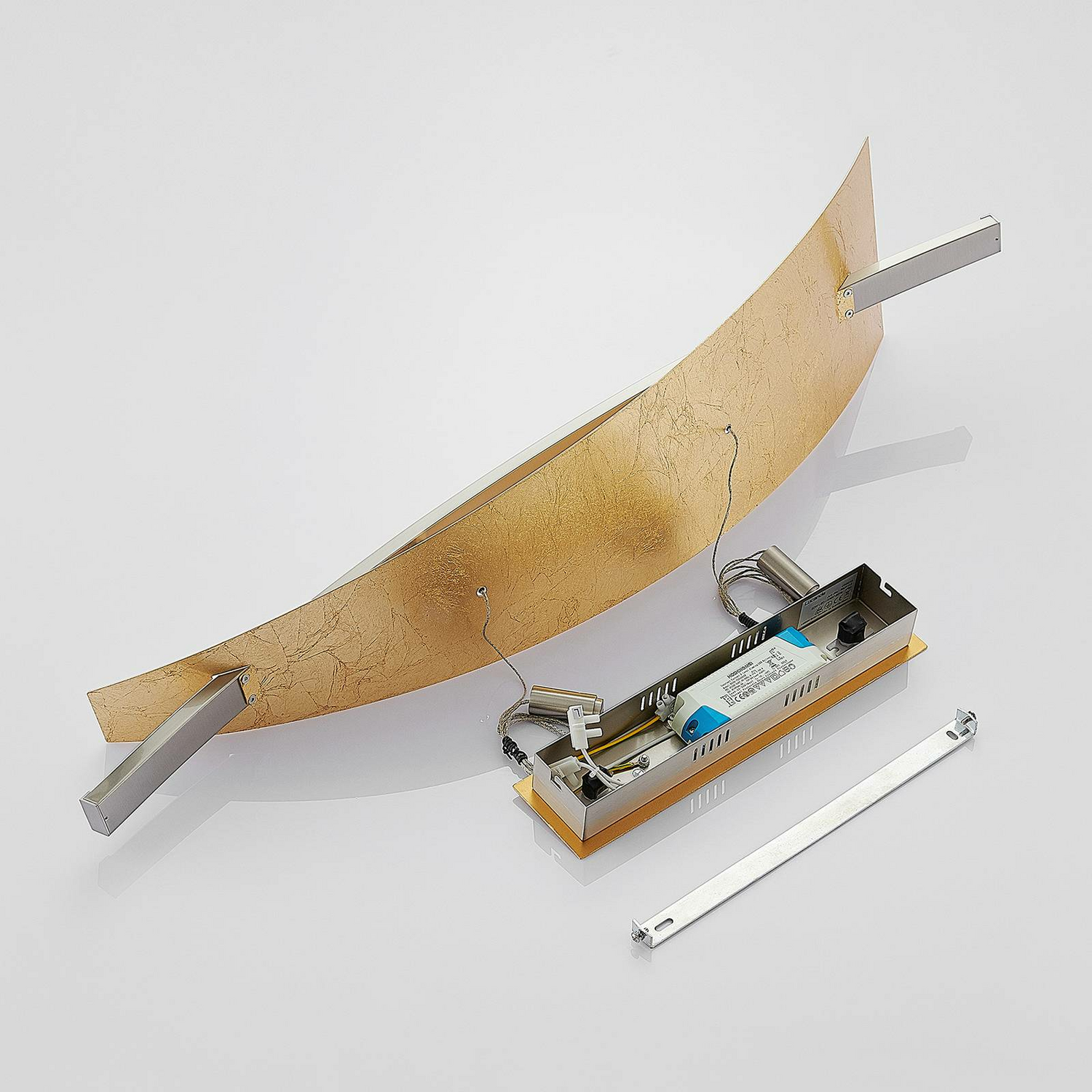 Lindby Led Hängeleuchte Marija Hängeleuchte Lampe Leuchte 22 W Metall Gold Sil978 B-Ware - 4251096552645