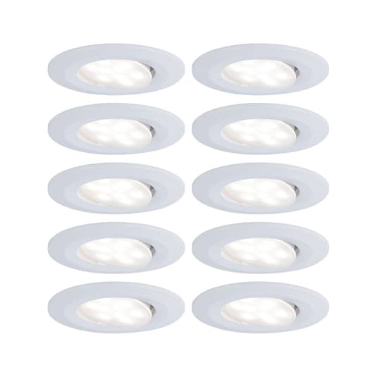 Paulmann Led Einbauspot Einbaulampe Einbauleuchte Calla 10er Dimmbar Weiß Led946 B-Ware