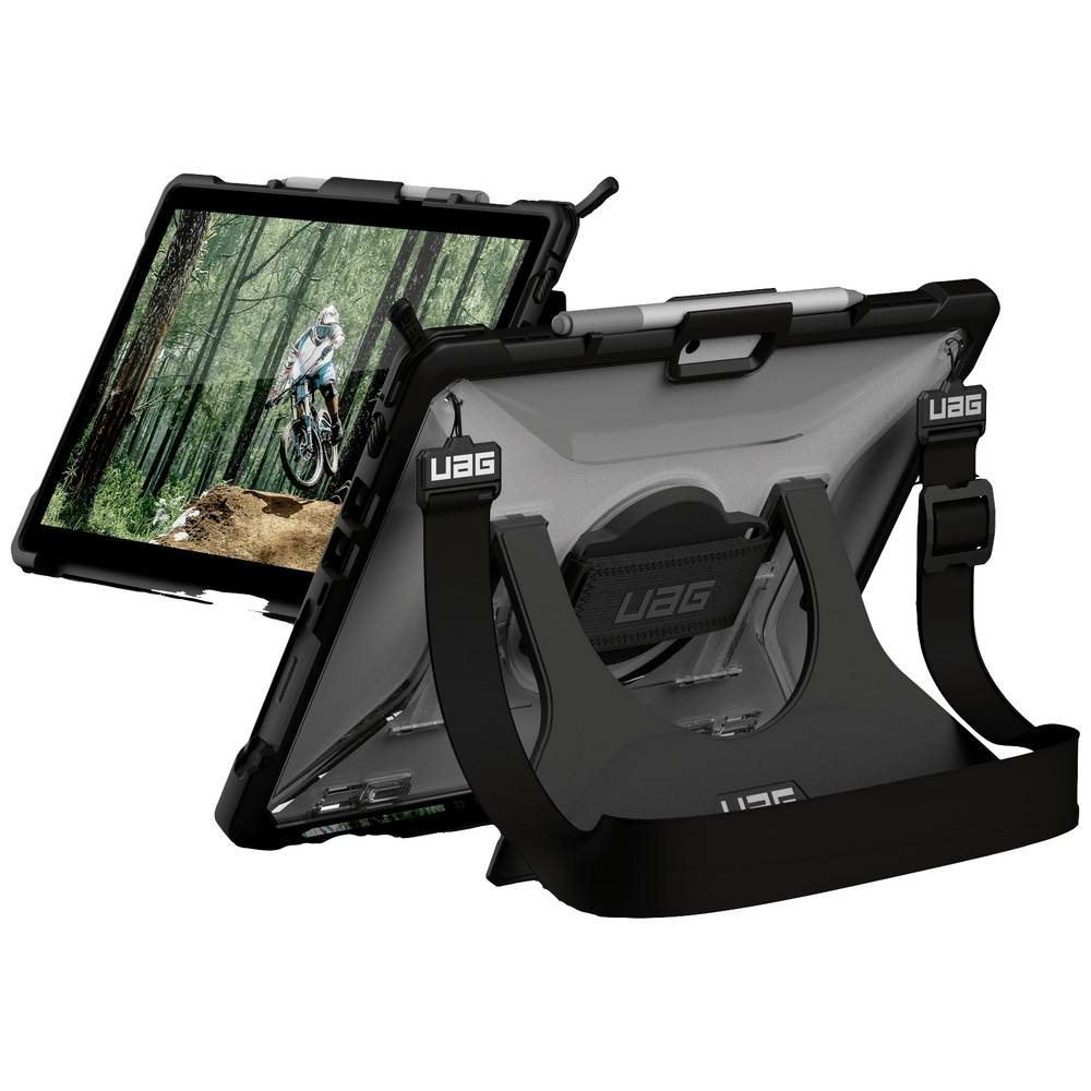 Urban Armor Gear Handstrap Case Tablet Hülle Microsoft Surface Pro 8 Back Co884 B-Ware