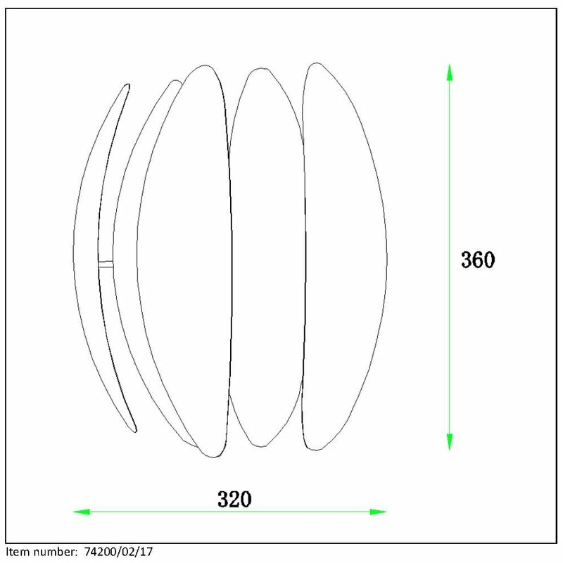 B-Ware Lucide Vivana Wandleuchte Wandstrahler Lampe Hemisphäre Bündig 2 Flammig Kupfer - 5411212740489