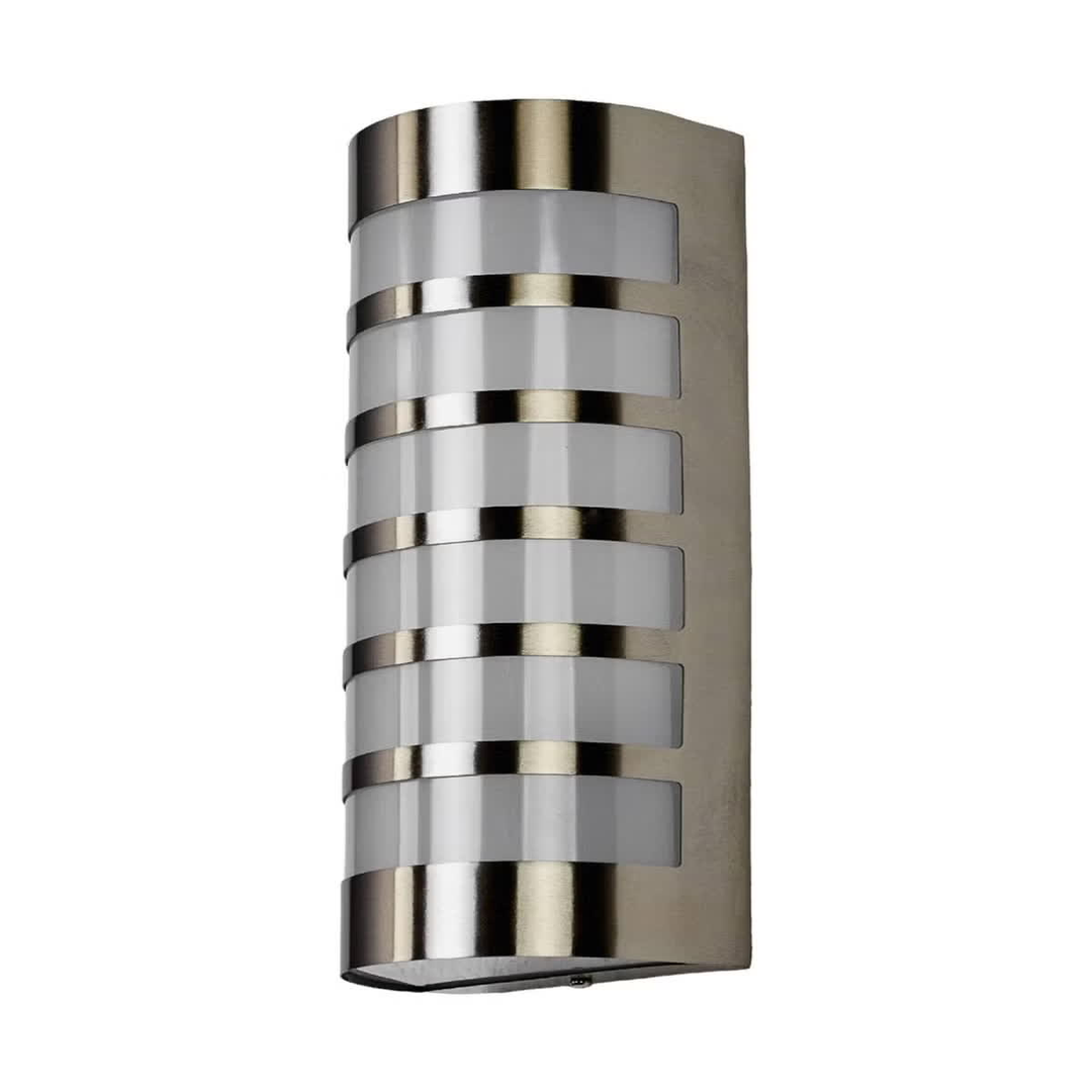 Lindby Edelstahl Außenwandleuchte Alvin Wandleuchte Wandlampe Leuchte 2 Stück B-Ware - 4251096505078