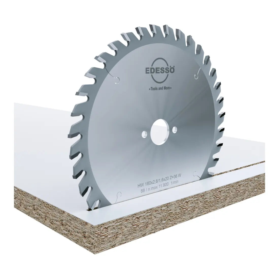 B-Ware Edessö Kreissägeblatt Sägeblatt Handkreissäge Universal 160 X 2,6 Mm 36 Zähne - 4010912841253