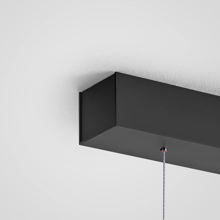 Quitani Led Hängelampe Keijo Schwarz Länge 123 Cm Hängeleuchte Lampe Leuchte B-Ware - 4251911762167