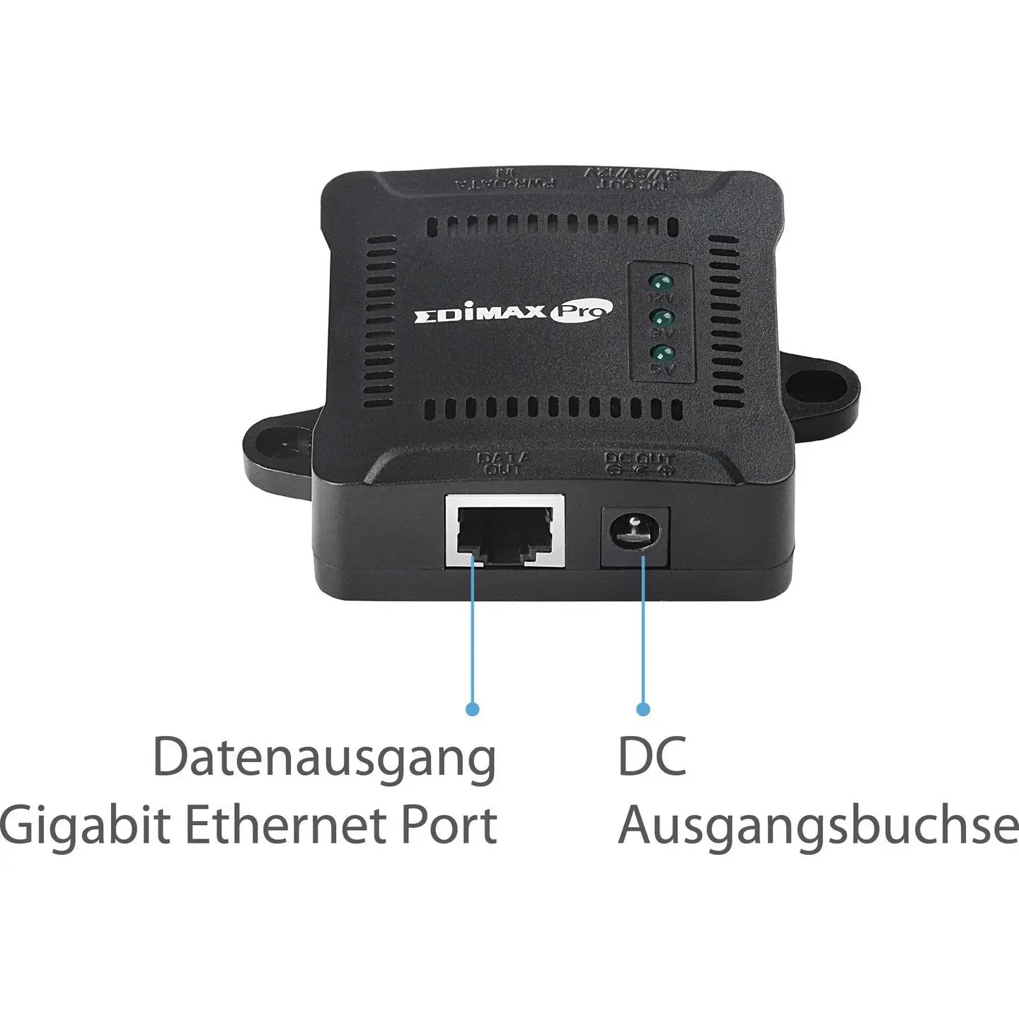 B-Ware Edimax Splitter Verteiler Gp 101 St Gigabit Po E Netzwerk Stromversorgung - 4717964701374