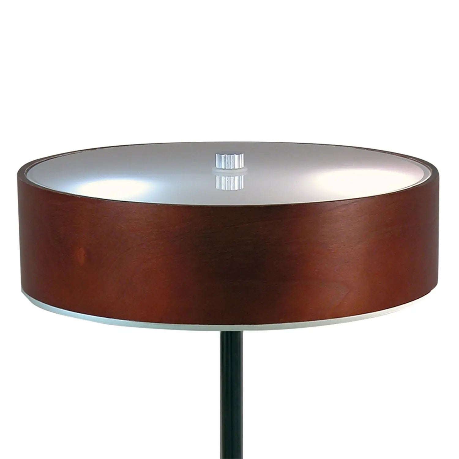 B-Ware Aluminor Edle Tischlampe Malibu Tischlampe Tischlicht Leuchte Ebenholzdekor - 3131130358826