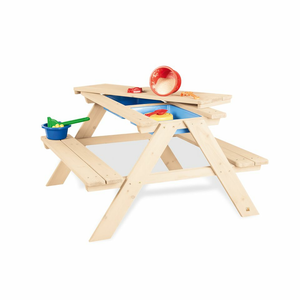 B-Ware Pinolino Sitzgarnitur Matsch Nicki Für 4 Spieltisch Gartentisch Spielgarnitur509