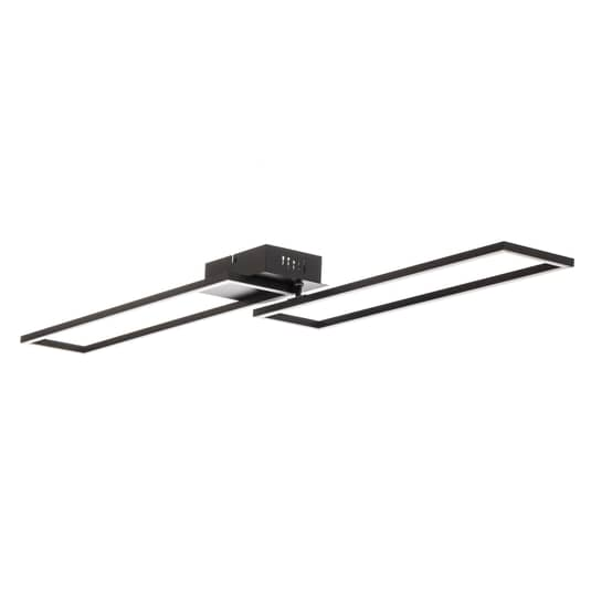 Plafonnier LED Briloner, lampe de plafond décorative pour salon.