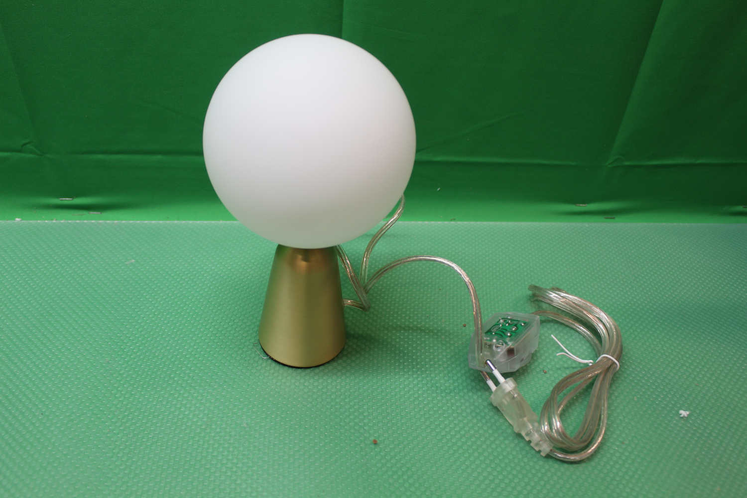 Sforzin Tischleuchte Lunar Mit Goldenem Fuß ø 12 Cm Tischlampe Schreibtischlampe B-Ware - 8050612944485