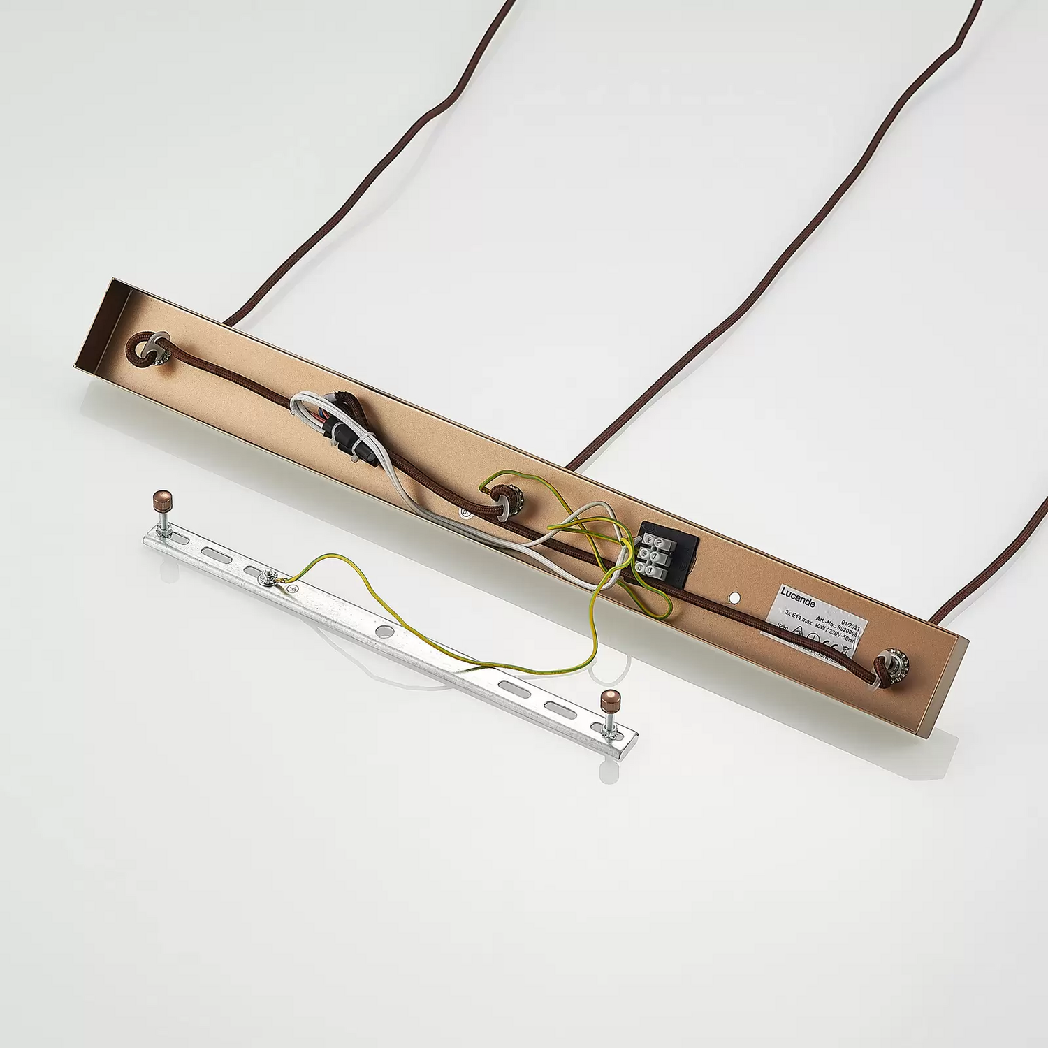 B-Ware Lucande Tetira Hängelampe Hängeleuchte Deckenleuchte Lampe Deckenlampe E14 Spot