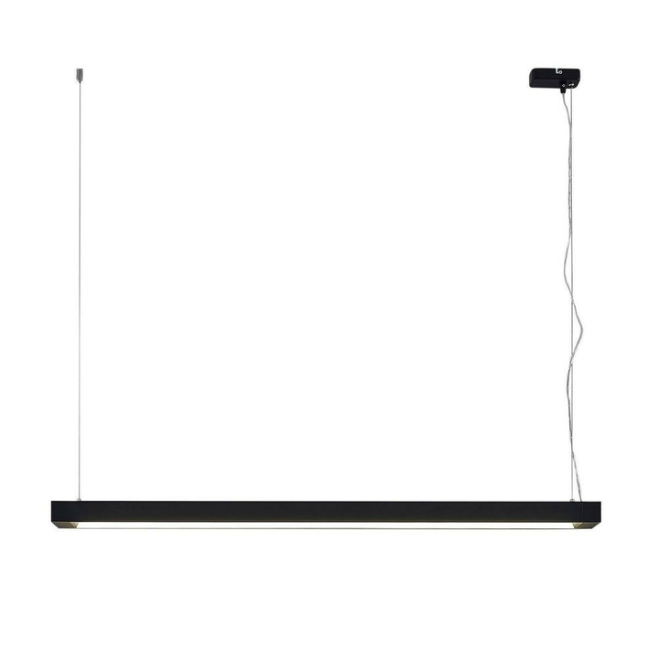 Arcchio Cuna LED-Pendelleuchte, schwarz, eckig 122cm Lampe Leuchte Pendelleuc228