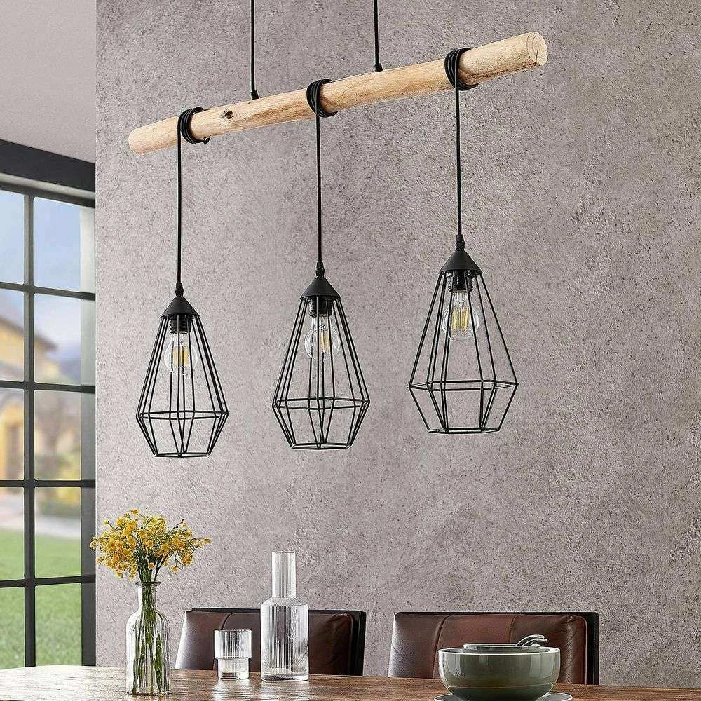 Lindby Eldarion Hängeleuchte Leuchte Lampe Pendelleuchte Led Matt 3 Fl. E27 60 W B-Ware - 4251096581126