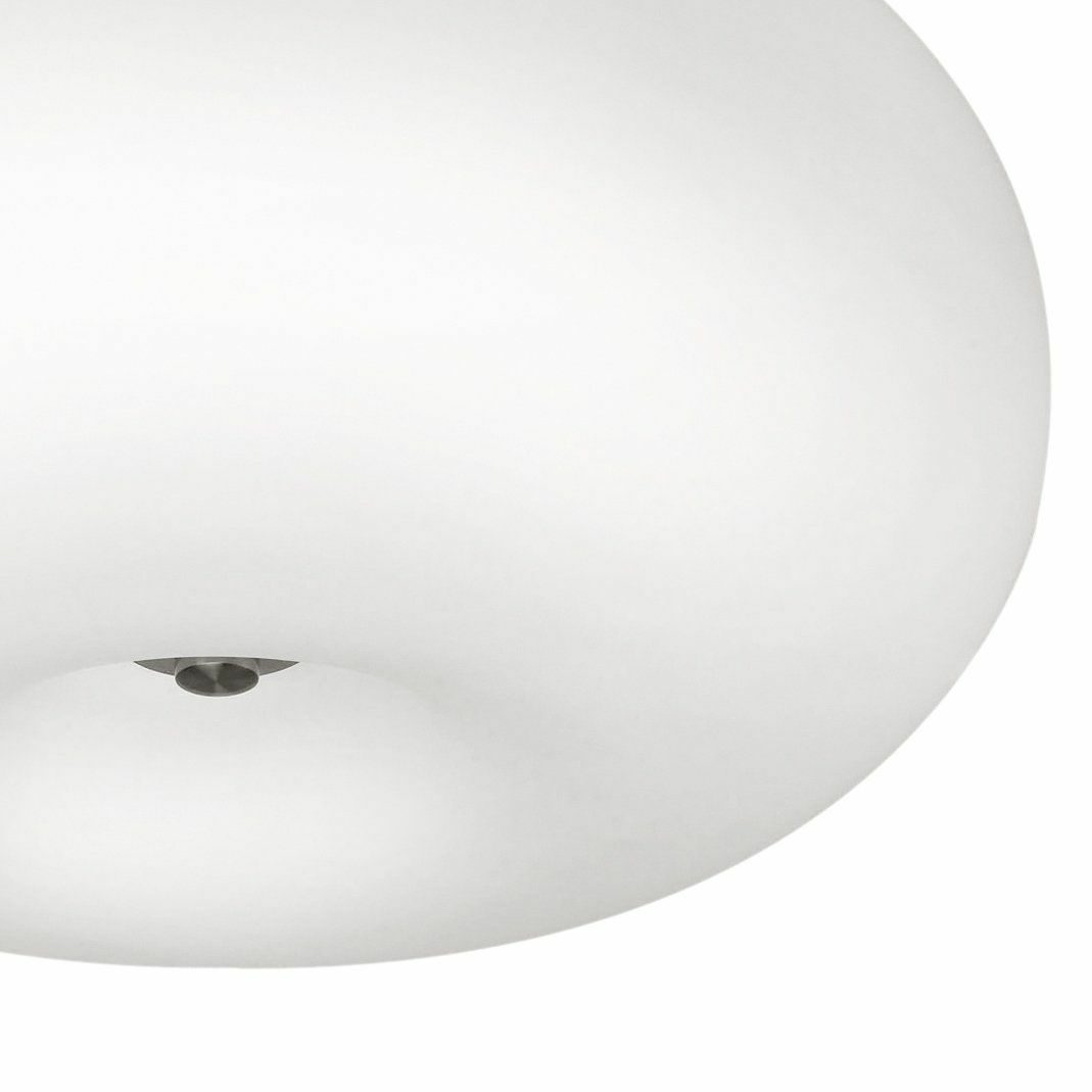 B-Ware Eglo Optica Retrofit Wandleuchte Deckenlampe Lampe Leuchte 2 Flg Glas Opal Weiß