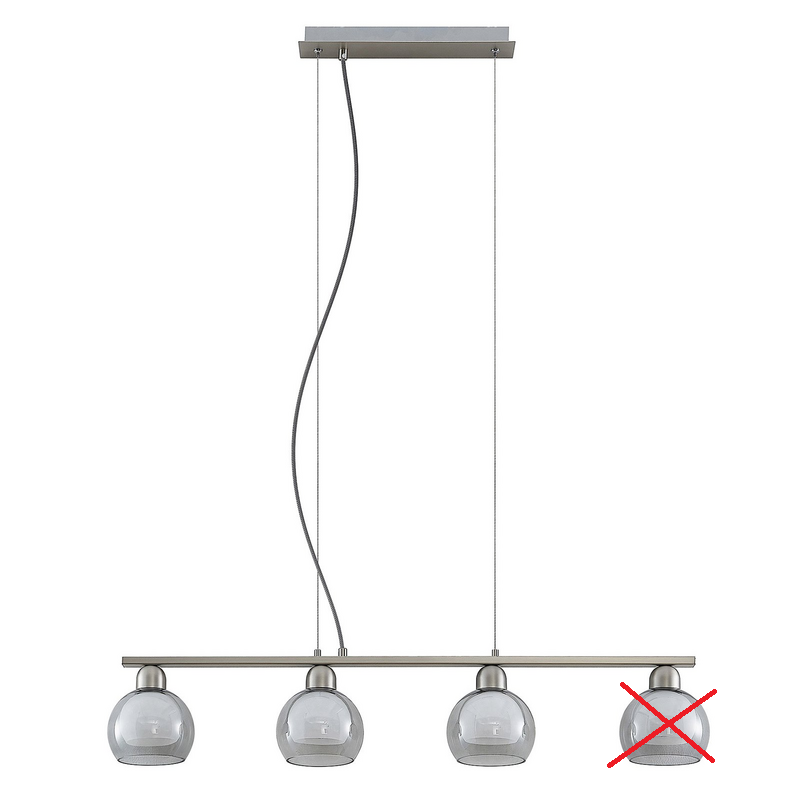 B-Ware Lucande Diano Hängeleuchte Deckenlampe Deckenleuchte Lampe SIEHE TEXT/FOTO