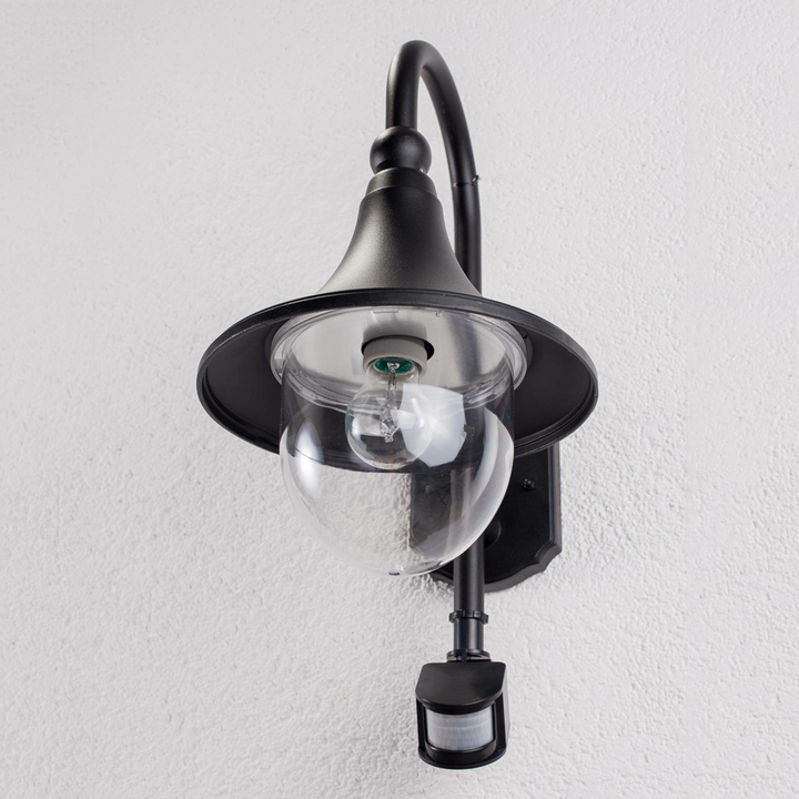 Lindby Außenwandleuchte Daphne Wandleuchte Lampe Leuchte Bewegungssensor Schw97 B-Ware