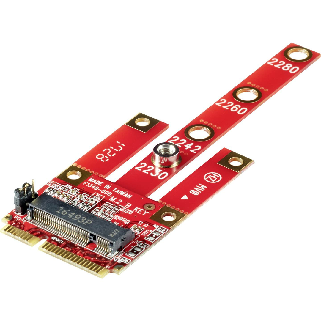 Renkforce RF-DT-134B Schnittstellen-Konverter [1x PCIe-Buchse 6pol. - 1x Mini-PC