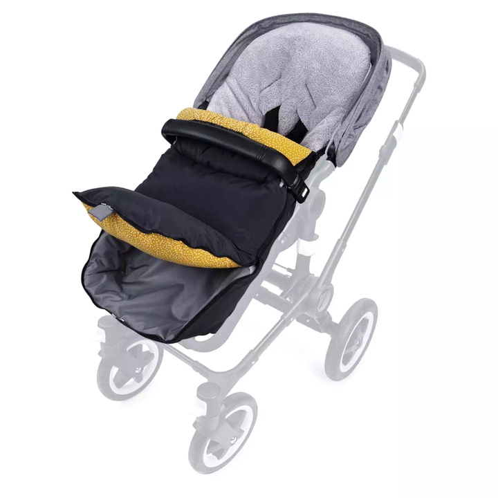 Liebes von Priebes Winterfußsack Zoi Fußsack Mini Dots Ocre Kinderwagen Winter
