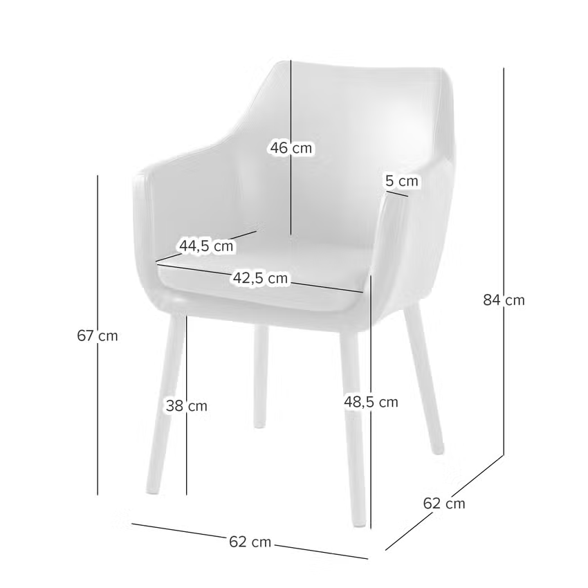 Mørteens Armlehnenstuhl NICHOLAS XXL Stuhl Sitz Möbel Sitzmöbel Esszimmerstuhl