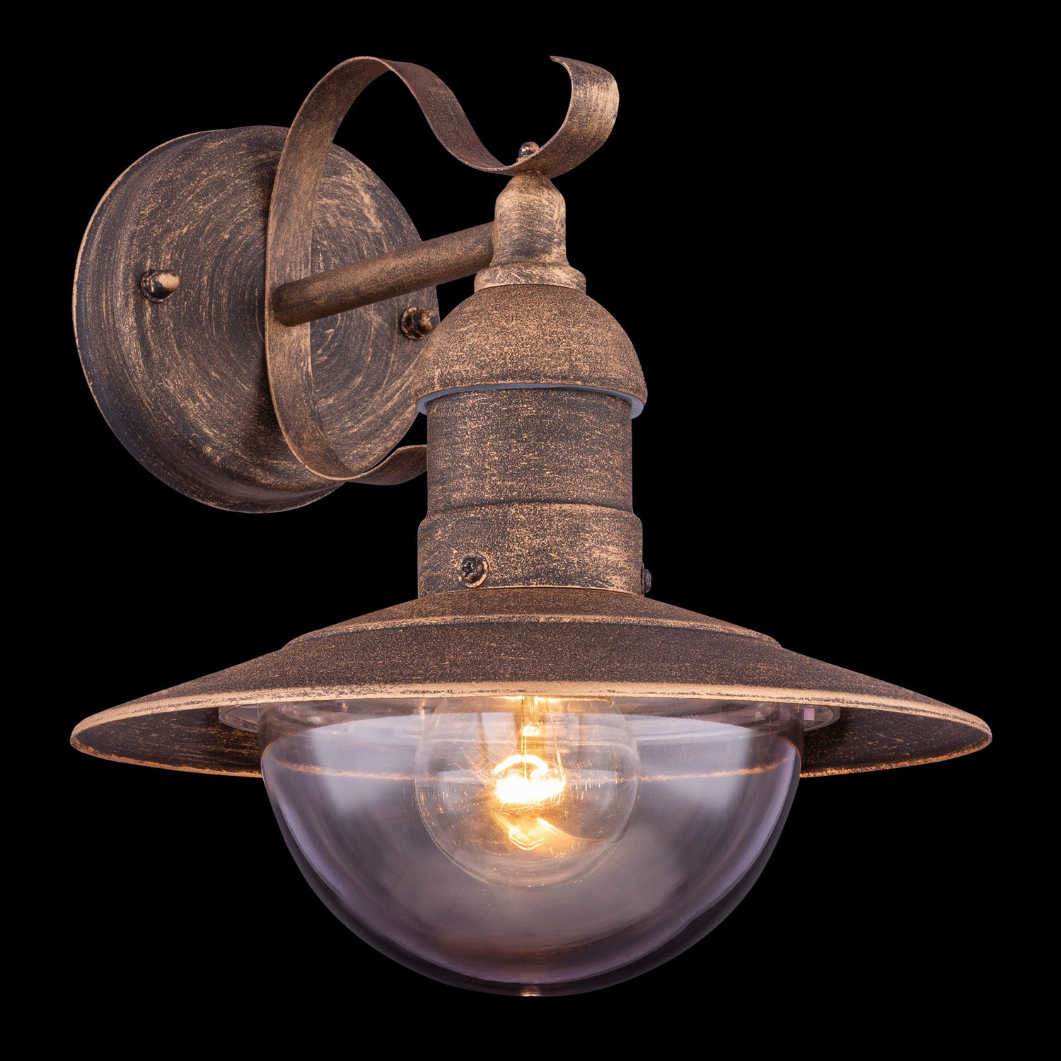 B-Ware Globo Außenwandleuchte Linda Außen Wandleuchte Außenleuchte Mit Vintage Rost Opti