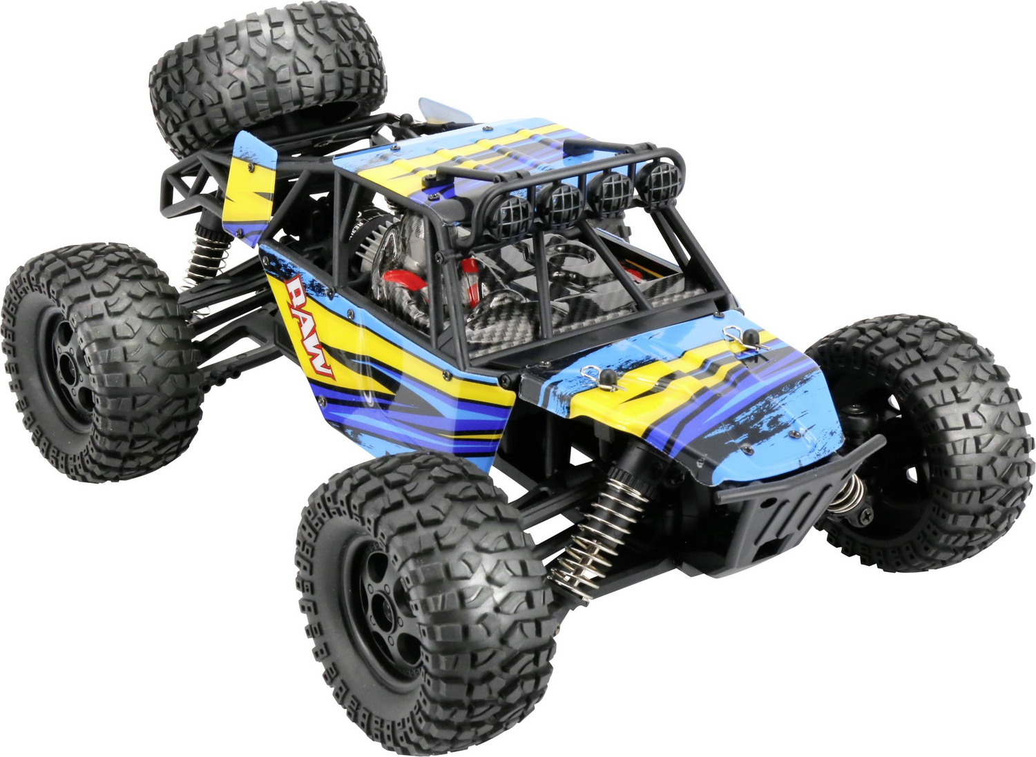 B-Ware Reely Raw Orange Brushed 1:14 Rc Modellauto Elektro Monstertruck Allradantrieb