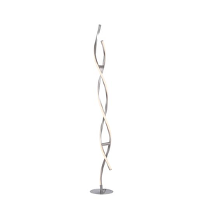 B-Ware Stehleuchte Lampe Lola Smart Led Wlan Smart Home Silber Opal Gefrostet Dimm405
