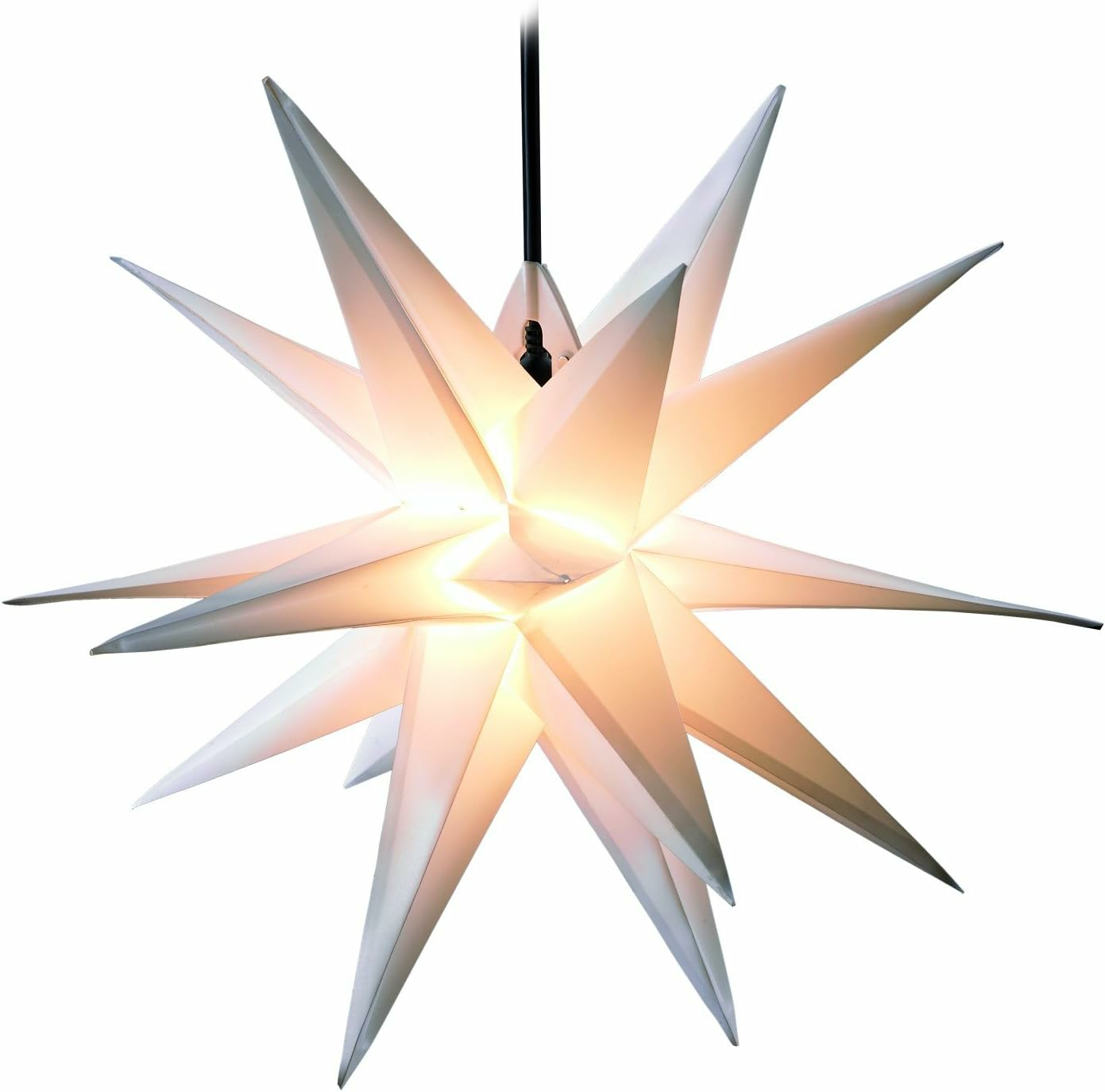 B-Ware Steinfigurenwelt Gieben Led Weihnachtsstern Beleuchtet Stern Adventstern