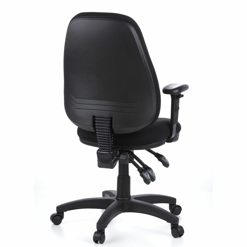 B-Ware Hjh Office Bürostuhl Drehstuhl Chefsessel Computerstuhl Zenit Pro Stoff Schwarz