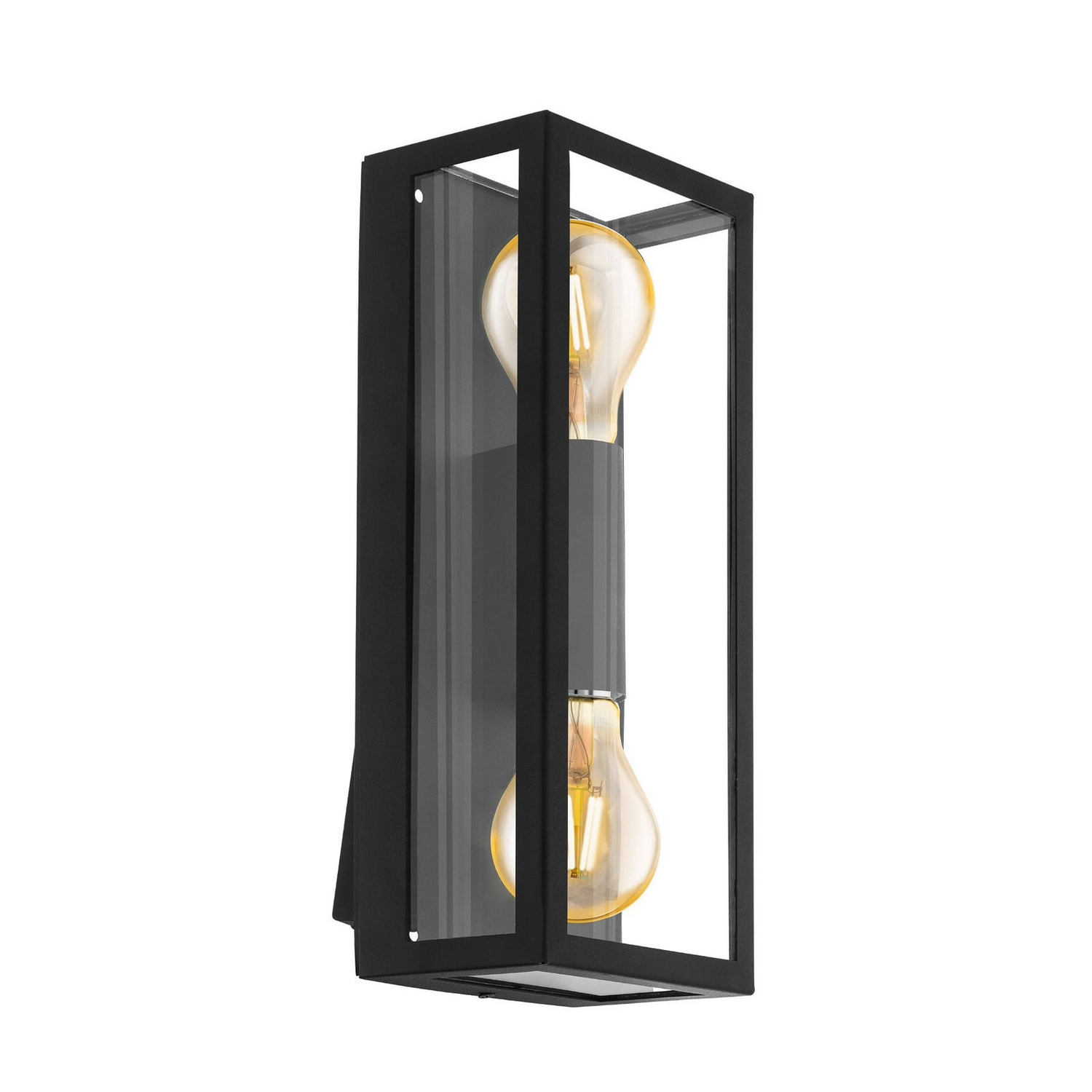 Eglo Außenwandleuchte Alamonte 1 2fl Rechteck Außenlampe Gartenlampe Schwarz B-Ware - 9002759982737