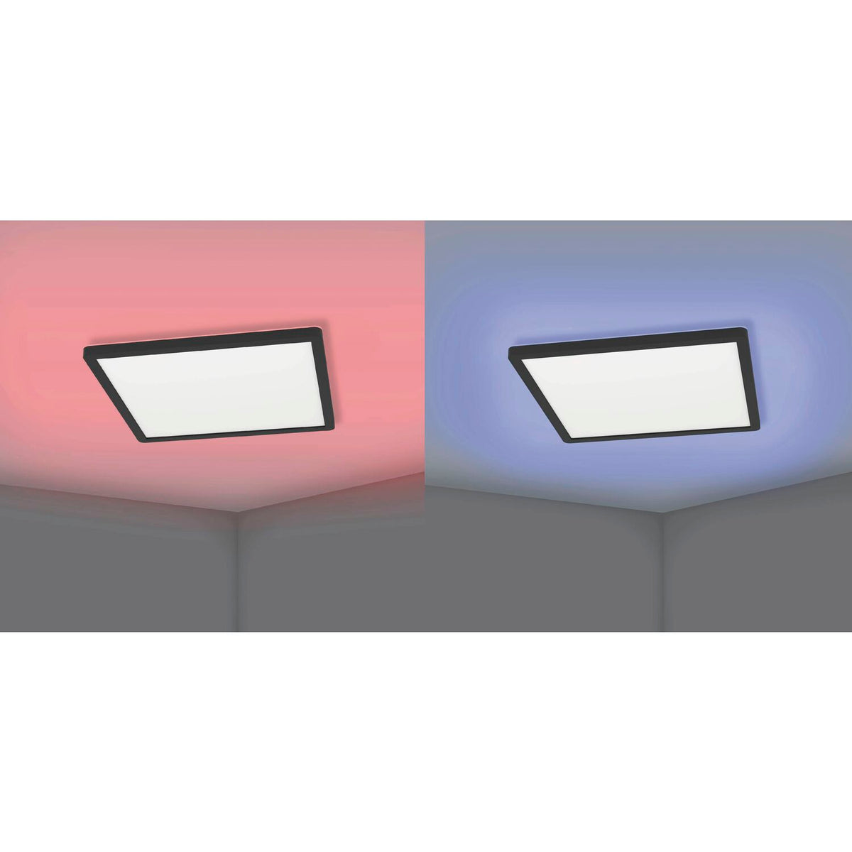 EGLO LED-Deckenlampe Leuchte Rovito-Z Lampe schwarz 42 x 42 cm - 9008606225545