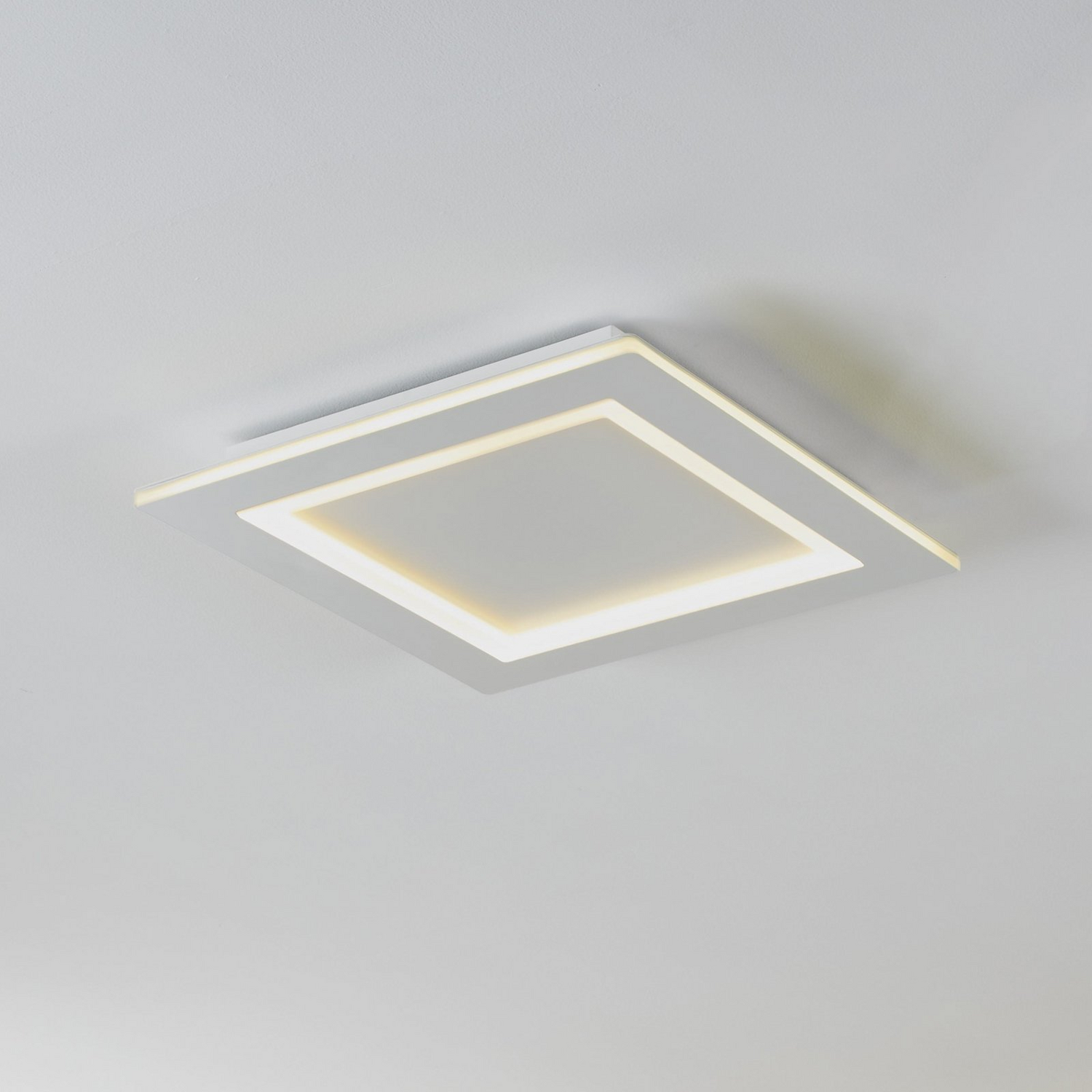 B-Ware Eglo Deckenleuchte Deckenlampe Connect Led Padrogiano Z Weiß Quadratisch Smart H - 9008606244188