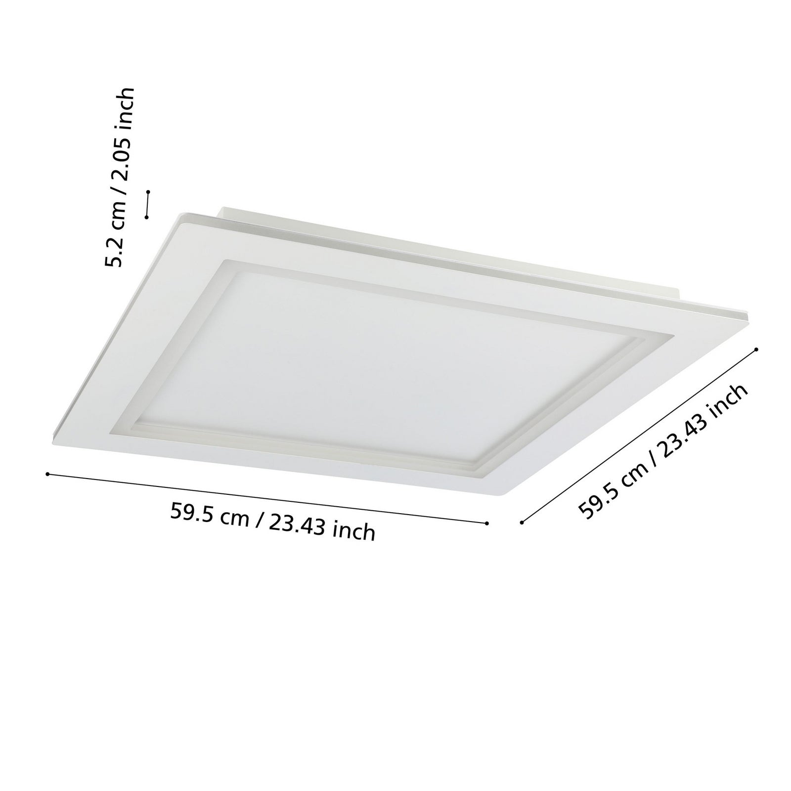 EGLO connect Deckenlampe Deckenleuchte LED Lampe Padrogiano Z weiß Spot - 9008606244195