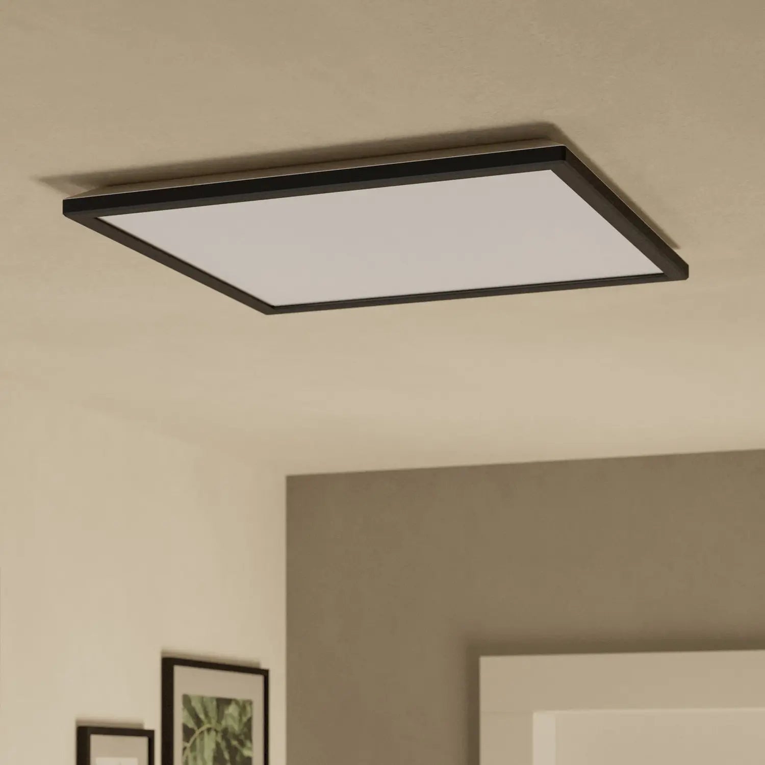 B-Ware Eglo Connect Deckenleuchte Led Rovito Z Appsteuerung Schwarz 50 Cm Cct Rgb Smart - 9008606329755