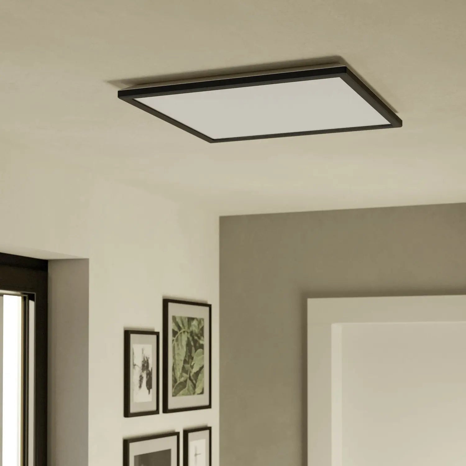 B-Ware Eglo Connect Deckenleuchte Led Rovito Z Appsteuerung Schwarz 50 Cm Cct Rgb Smart - 9008606329755