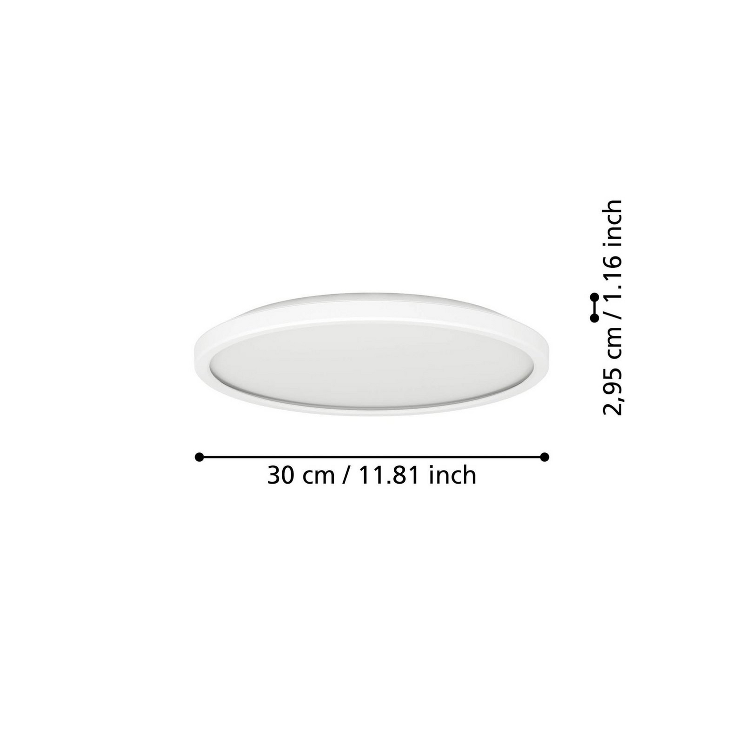 B-Ware Eglo Deckenleuchte Deckenlampe Led Rovito Z Weiß Smart Steuerbar App Sprache - 9008606329779