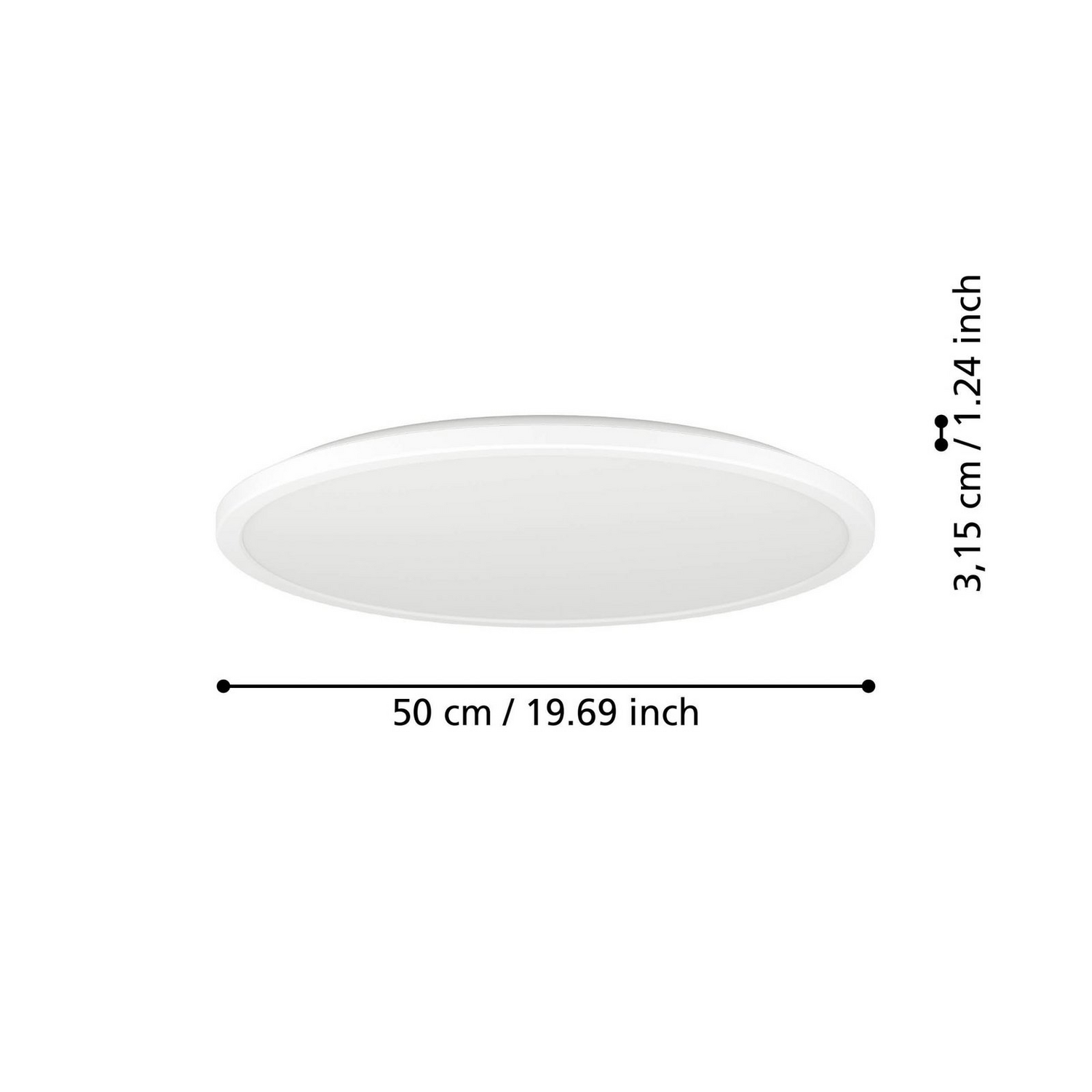 B-Ware Eglo Connect Led Deckenlampe Leuchte Smart Home Rovito Z Weiß ø 50 Cm Siehe Text - 9008606329793