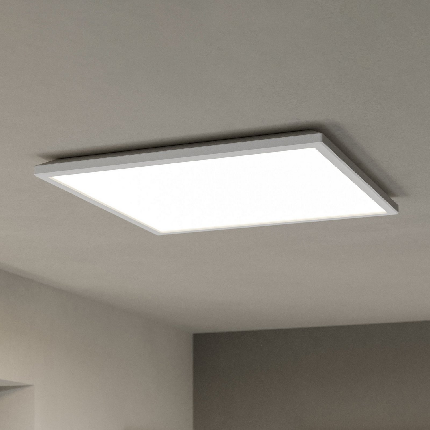 B-Ware Eglo Connect Led Deckenlampe Lampe Licht Rovito Z Weiß 50x50cm Smart Home - 9008606329823