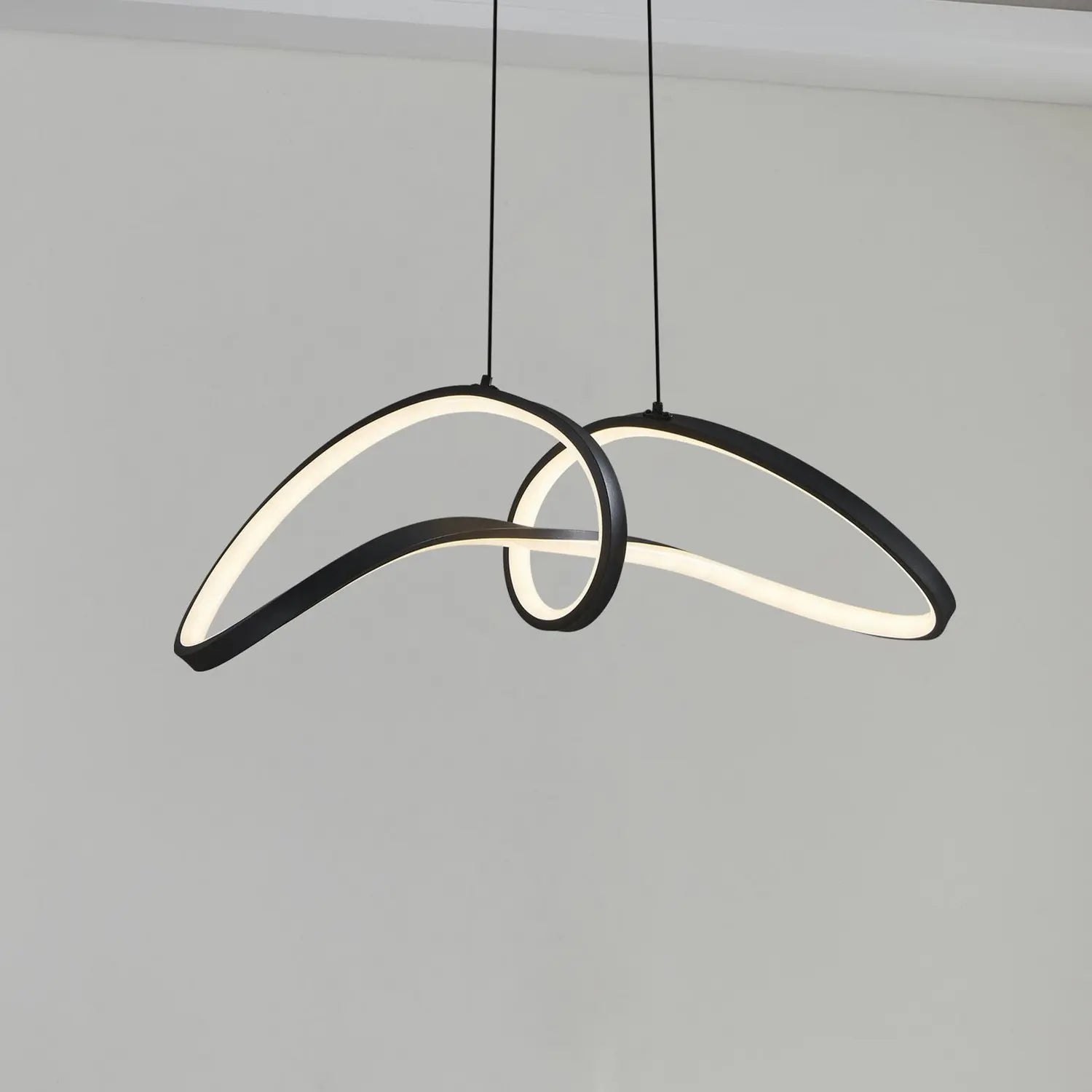 B-Ware Eglo Led Hängeleuchte Pendelleuchte Calarossa Z Schwarz Alu Lampe Licht - 9008606312955