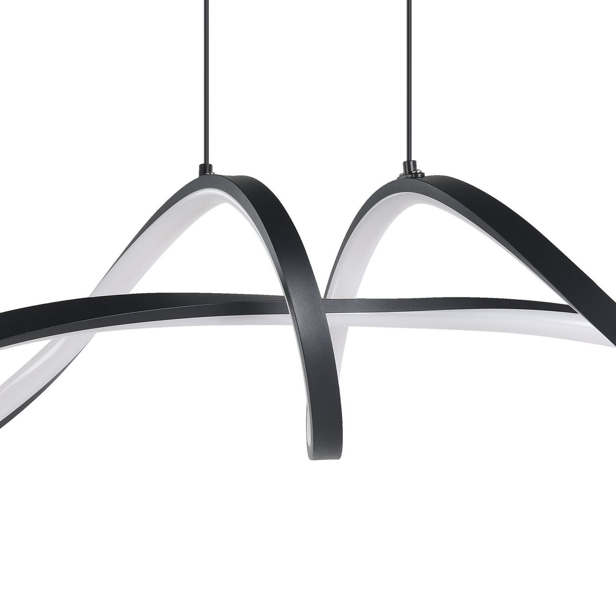 EGLO Pendelleuchte Hängelampe connect LED schwarz Aluminium Stahl dimmbar Smart - 9008606312955