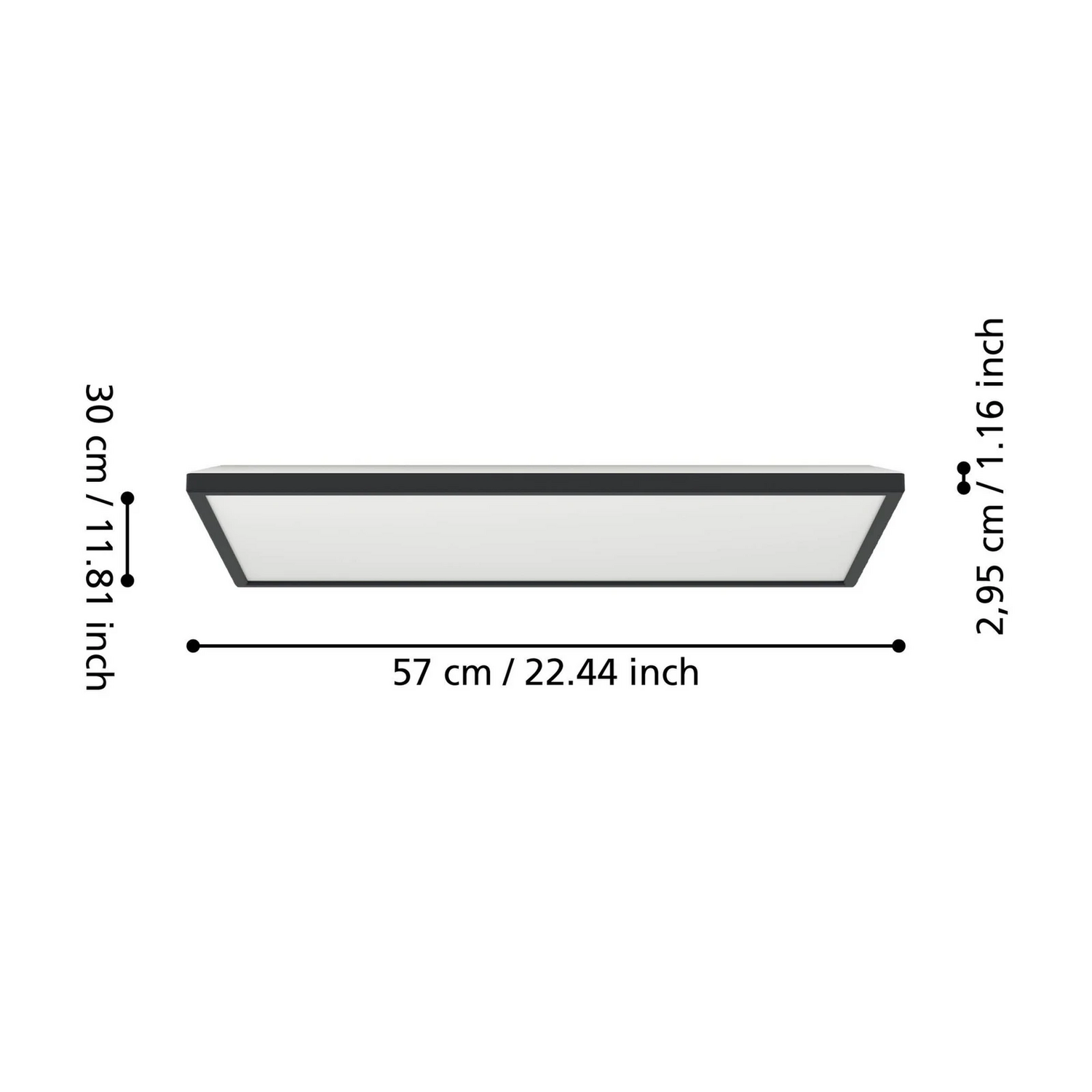 B-Ware Eglo Connect Rovito Z Led Panel Leuchte Lampe Deckenlampe Deckenleuchte Licht - 9008606329762