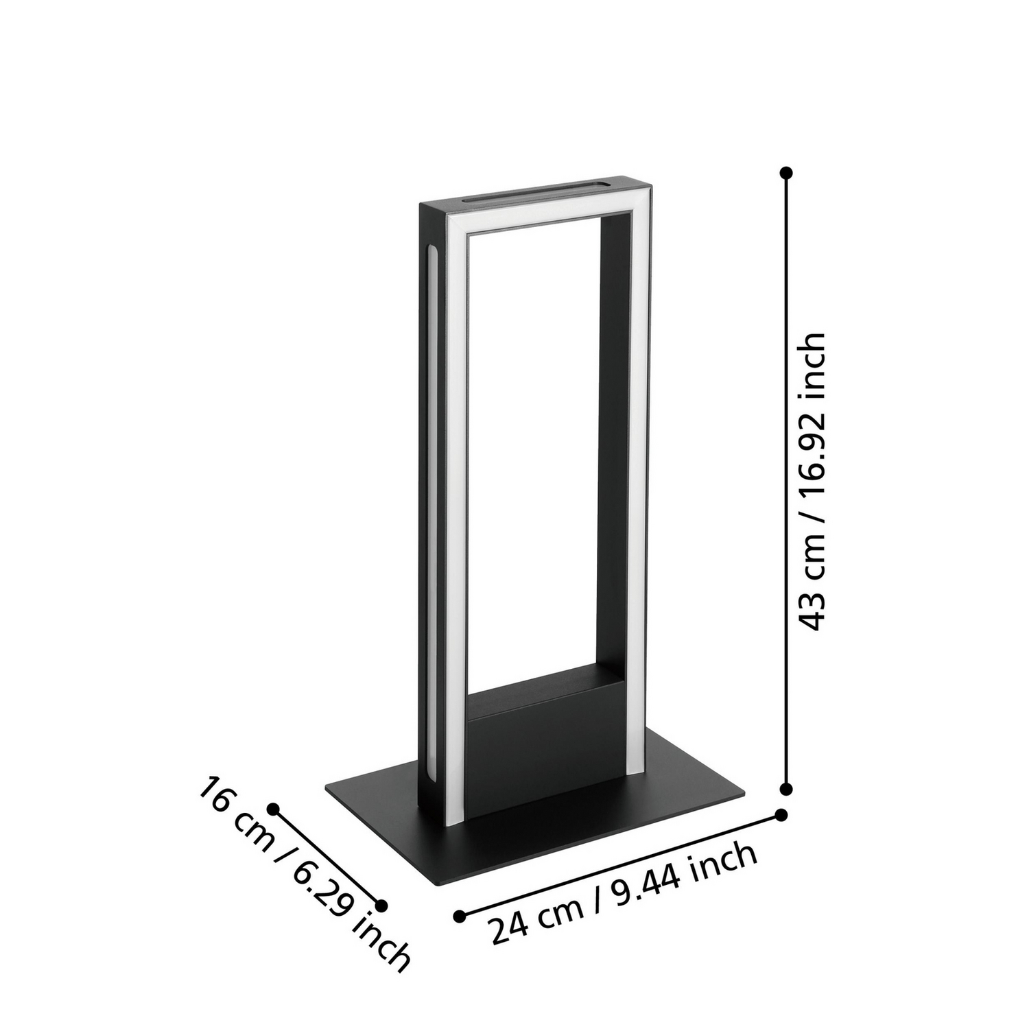 Eglo Connect Led Tischleuchte Tischlampe Savilanas Z Leuchte Lampe Schwarz Cct  B-Ware - 9002759996826