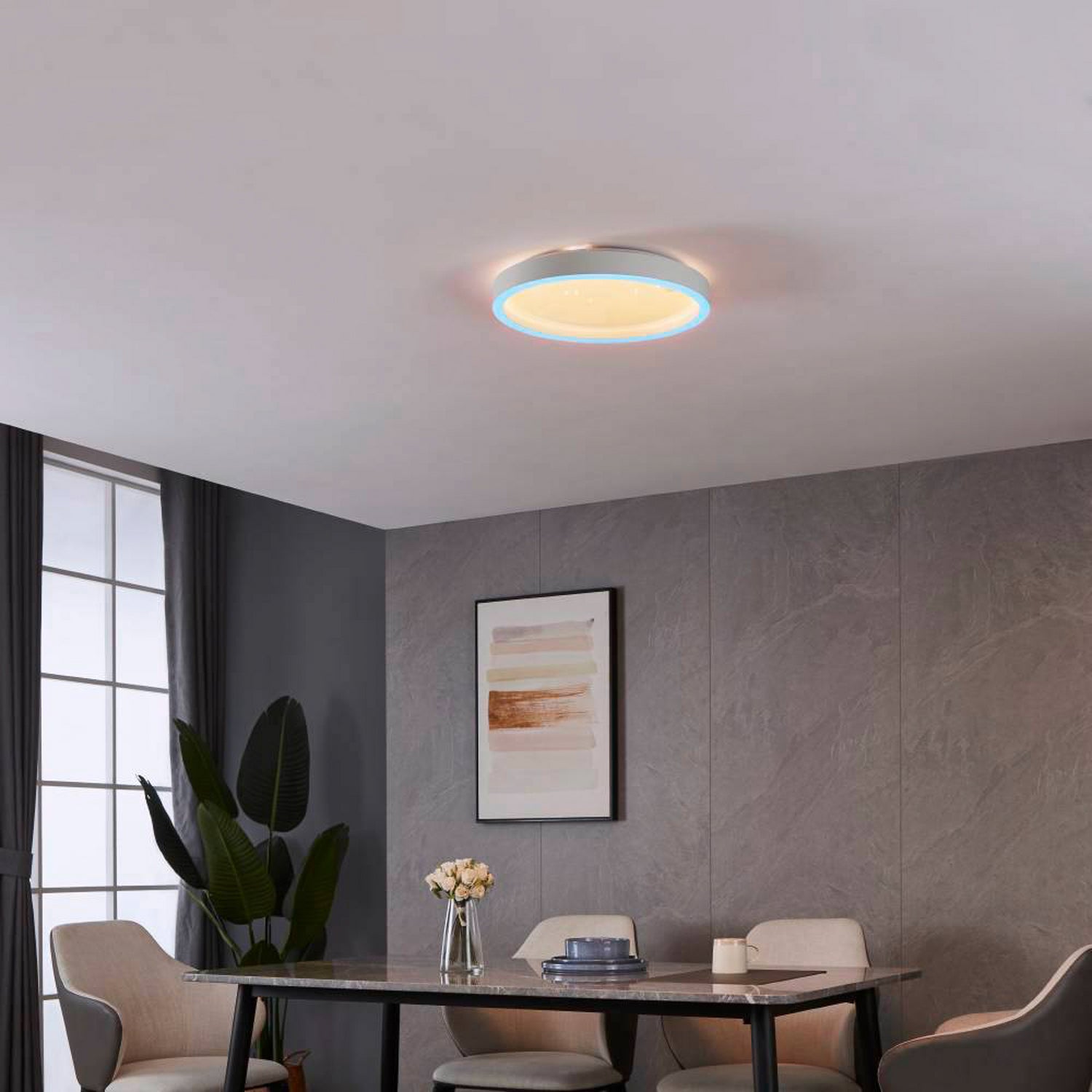 B-Ware Deckenleuchte Lampe Eglo Connect Montemorelos Z Led Rgbw Weiß App Steuerung  - 9008606243815