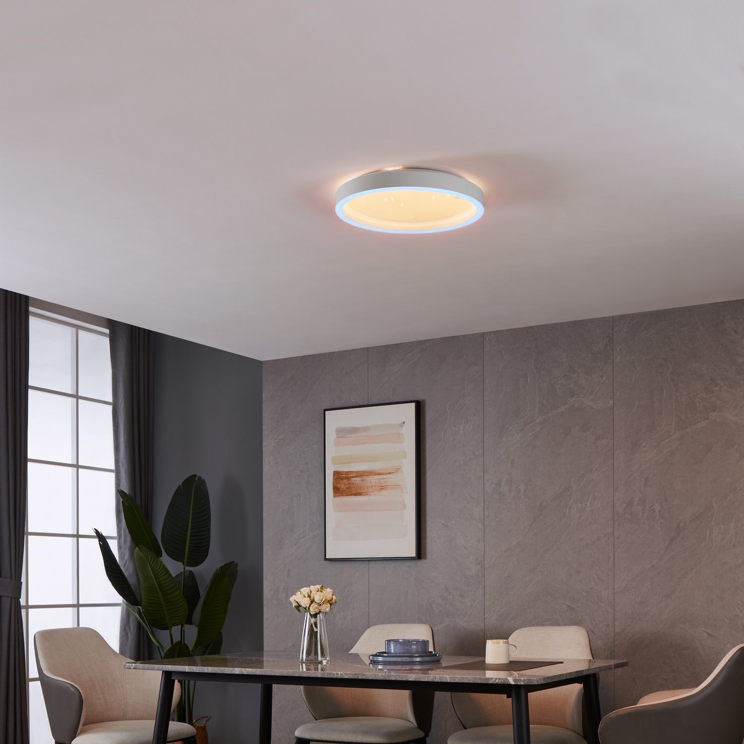B-Ware Deckenleuchte Lampe Eglo Connect Montemorelos Z Led Rgbw Weiß App Steuerung  - 9008606243815