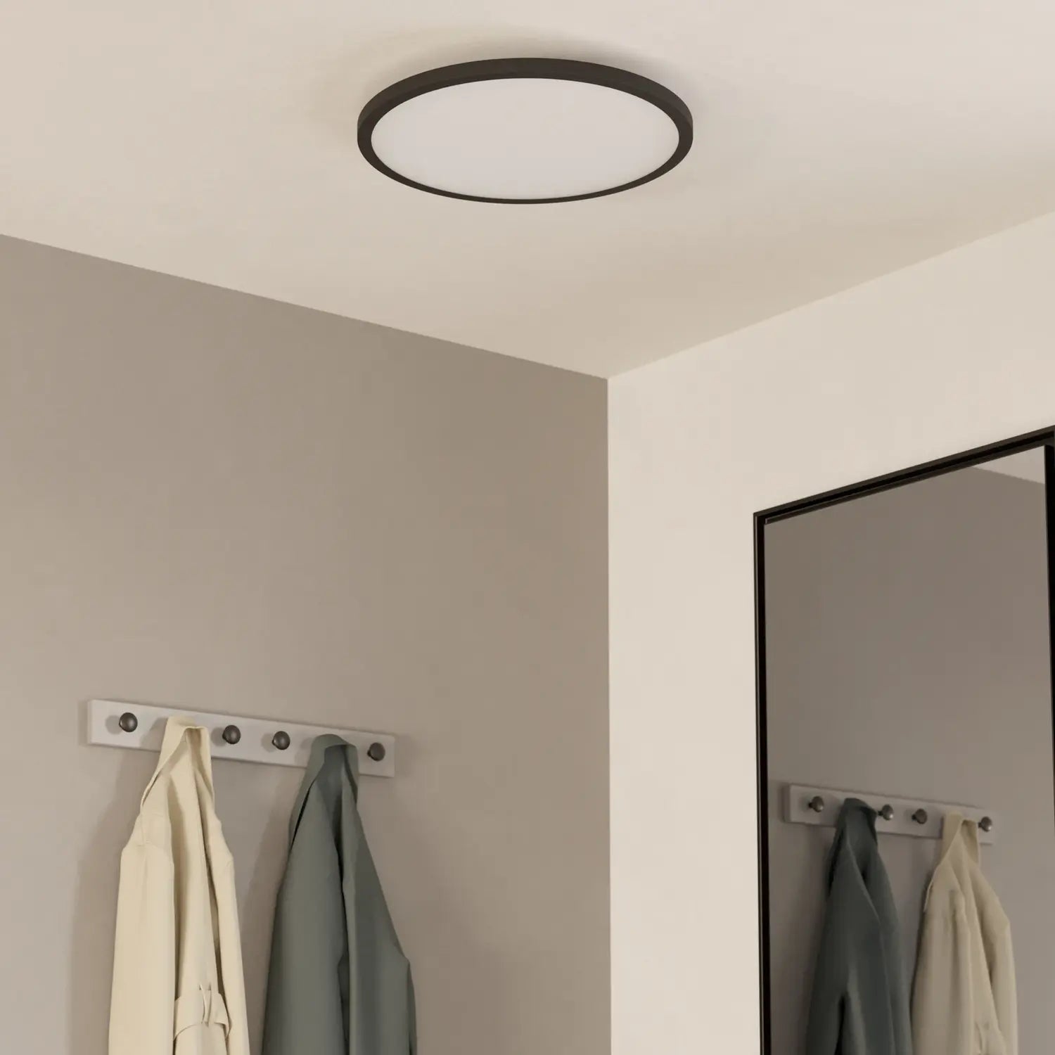 B-Ware Eglo Deckenlampe Deckenleuchte Connect Sarsina Z Schwarz Aluminium Led Cct 45 Cm - 9008606264063