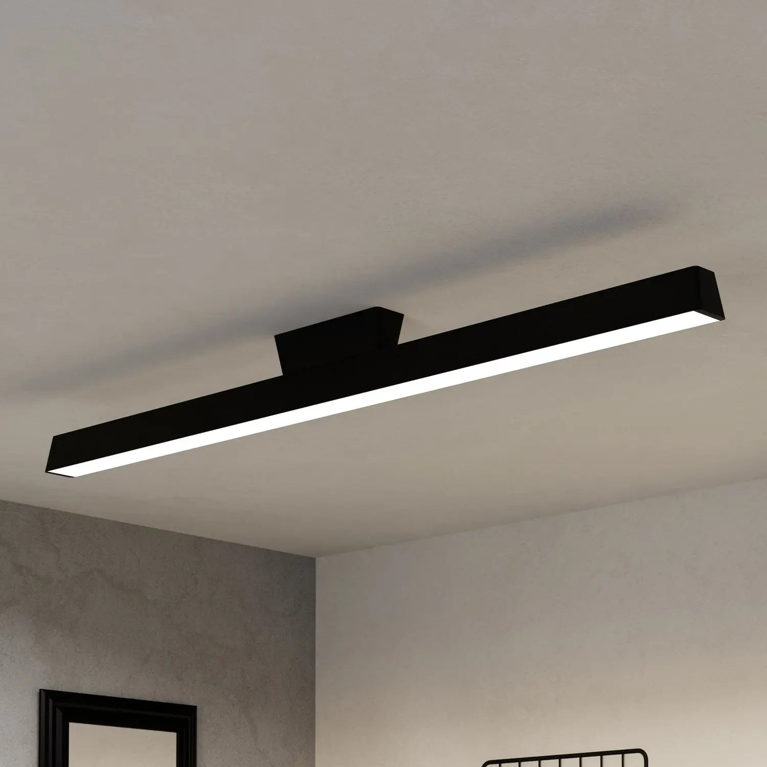 B-Ware Eglo Deckenleuchte Lampe Led Connect Simolaris Z Schwarz Aluminium Kunststoff - 9002759996024