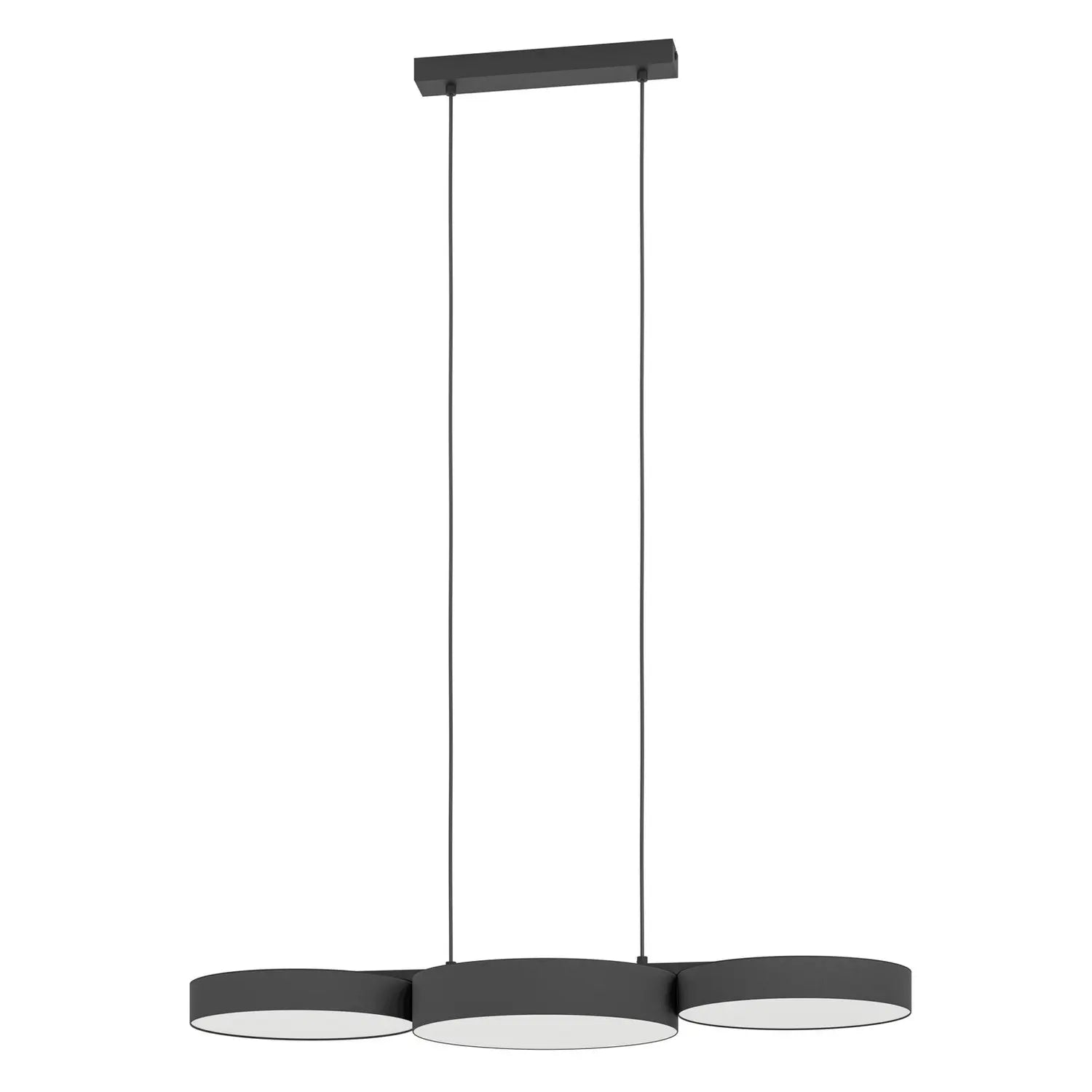 B-Ware Eglo Connect Pendelleuchte Hängelampe Smart Led Barbano Z Deckenlampe Schwarz  - 9008606274192